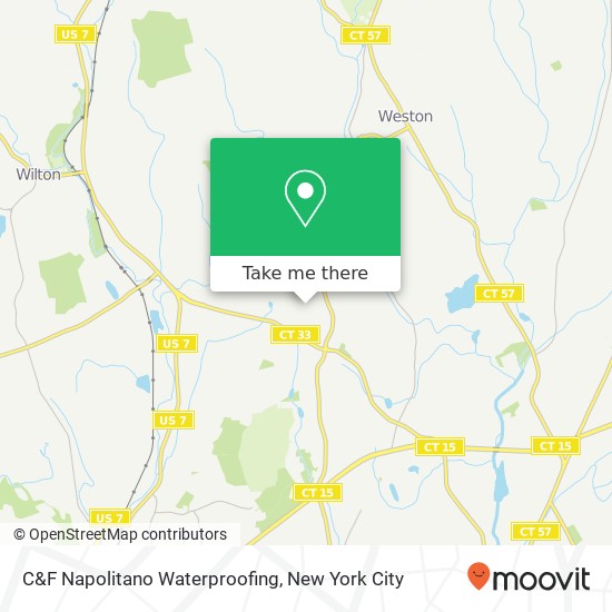 C&F Napolitano Waterproofing, 33 Spoonwood Rd map