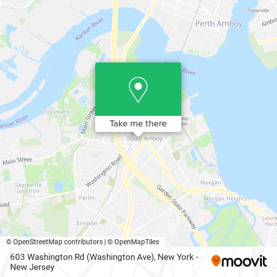 603 Washington Rd (Washington Ave) map