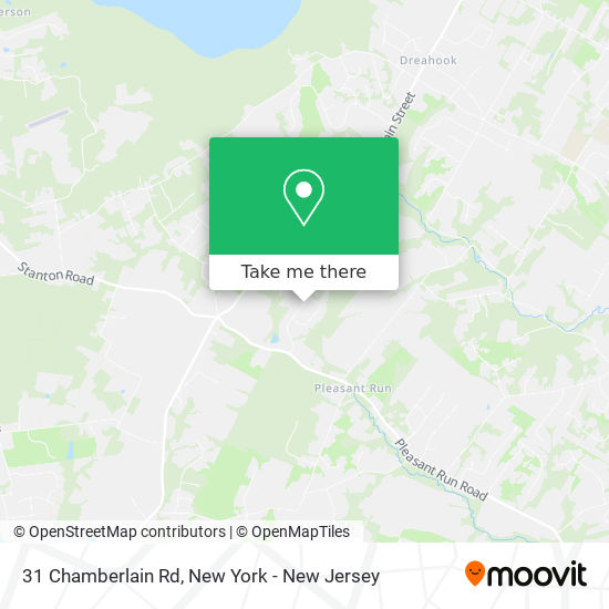 Mapa de 31 Chamberlain Rd, Flemington, NJ 08822