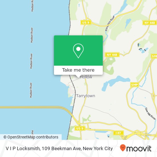 V I P Locksmith, 109 Beekman Ave map