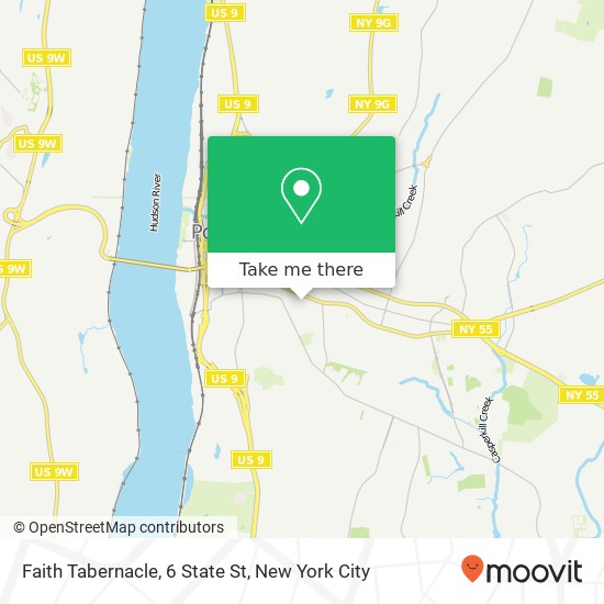 Mapa de Faith Tabernacle, 6 State St