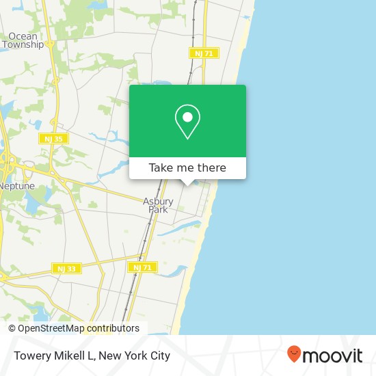 Towery Mikell L map