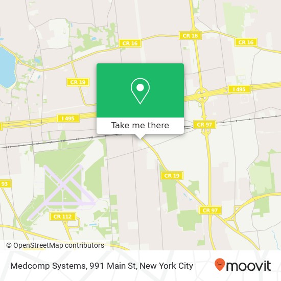 Medcomp Systems, 991 Main St map