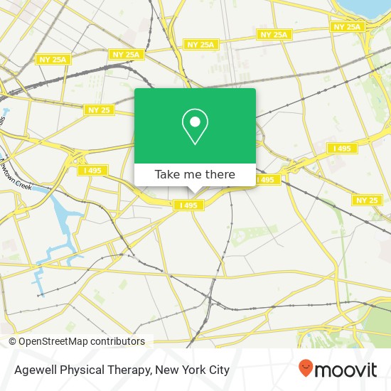 Mapa de Agewell Physical Therapy, Grand Ave