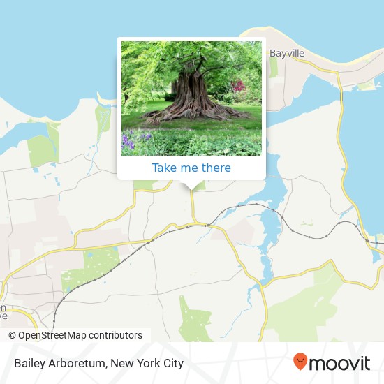 Bailey Arboretum, 1 Feeks Ln map