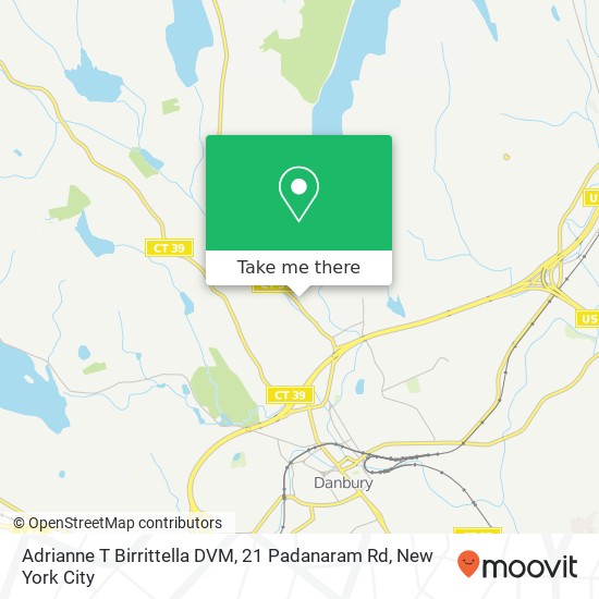 Adrianne T Birrittella DVM, 21 Padanaram Rd map