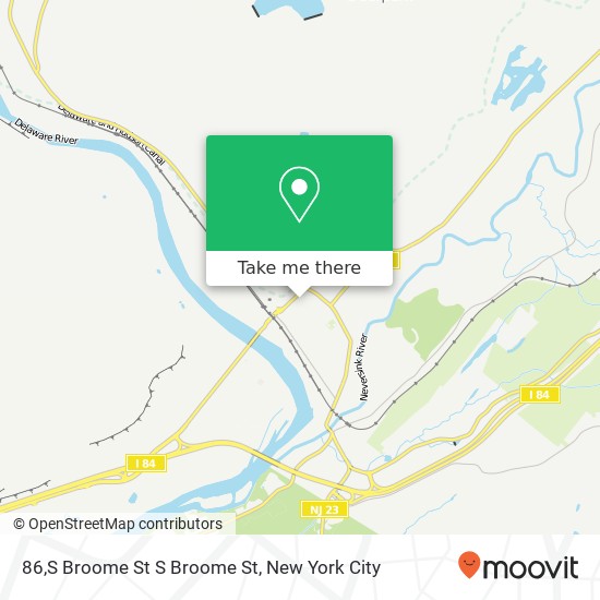 86,S Broome St S Broome St, Port Jervis, NY 12771 map