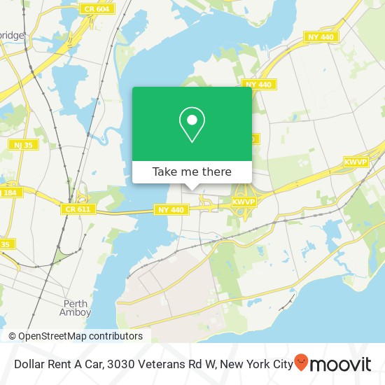 Mapa de Dollar Rent A Car, 3030 Veterans Rd W