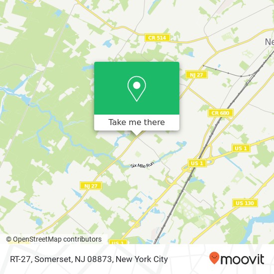 RT-27, Somerset, NJ 08873 map