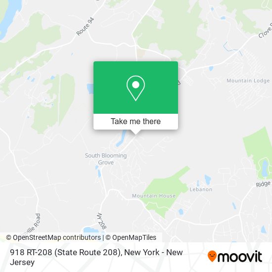 Mapa de 918 RT-208 (State Route 208)