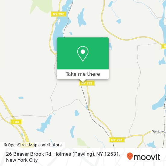 26 Beaver Brook Rd, Holmes (Pawling), NY 12531 map