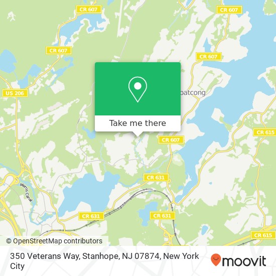 350 Veterans Way, Stanhope, NJ 07874 map