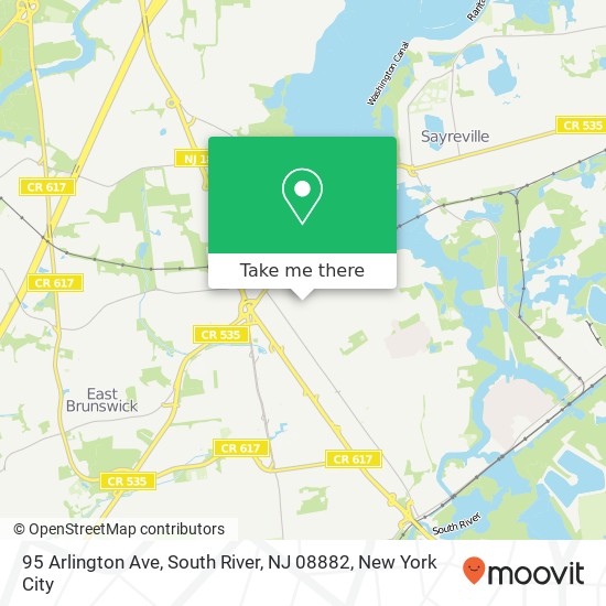 95 Arlington Ave, South River, NJ 08882 map