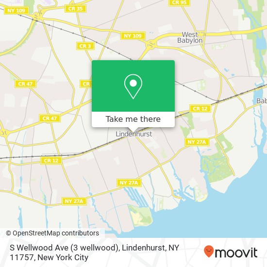 S Wellwood Ave (3 wellwood), Lindenhurst, NY 11757 map