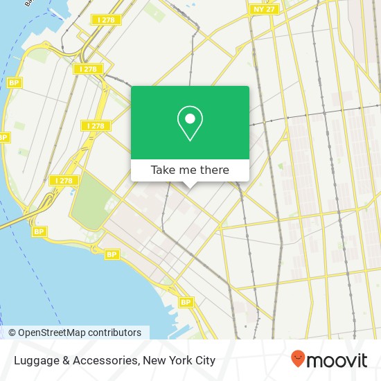 Mapa de Luggage & Accessories, 7301 18th Ave