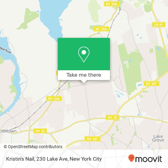 Mapa de Kristin's Nail, 230 Lake Ave