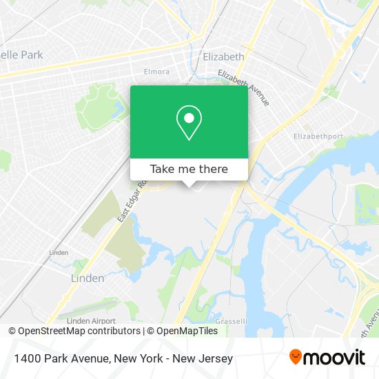1400 Park Avenue map