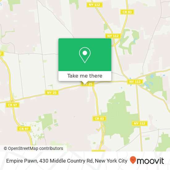 Empire Pawn, 430 Middle Country Rd map