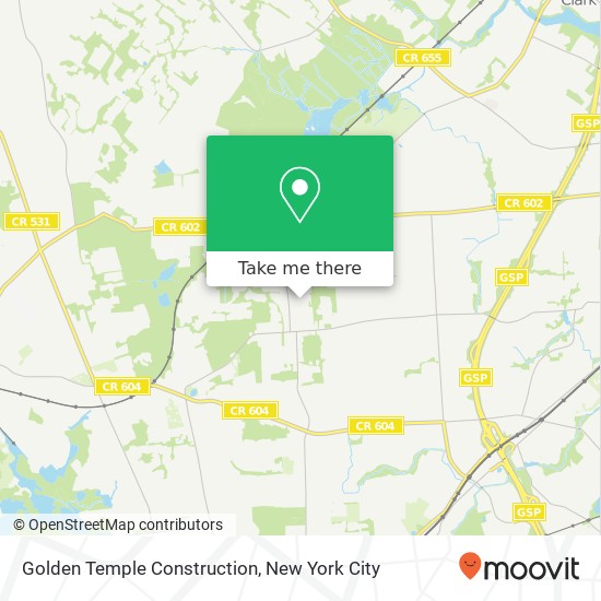 Golden Temple Construction map