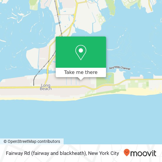 Fairway Rd (fairway and blackheath), Long Beach, NY 11561 map