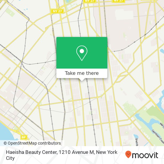 Haeisha Beauty Center, 1210 Avenue M map