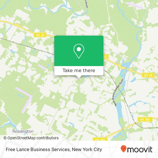 Mapa de Free Lance Business Services, 16 Seneca Trl