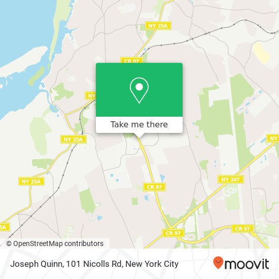 Joseph Quinn, 101 Nicolls Rd map