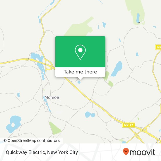 Quickway Electric map