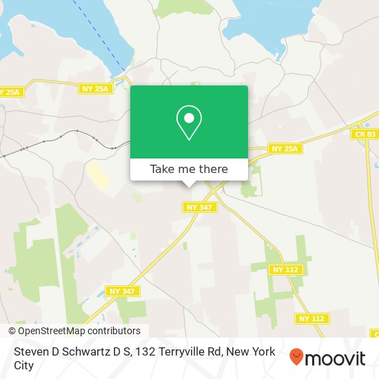 Mapa de Steven D Schwartz D S, 132 Terryville Rd