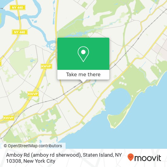 Amboy Rd (amboy rd sherwood), Staten Island, NY 10308 map