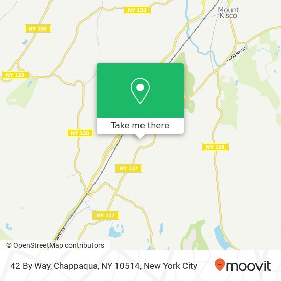 Mapa de 42 By Way, Chappaqua, NY 10514