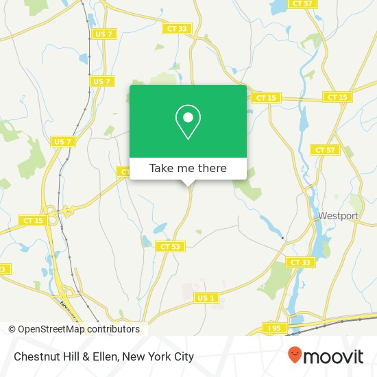 Mapa de Chestnut Hill & Ellen