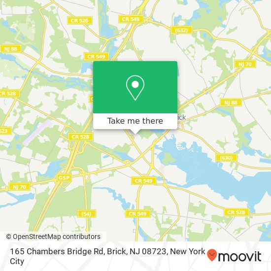 165 Chambers Bridge Rd, Brick, NJ 08723 map