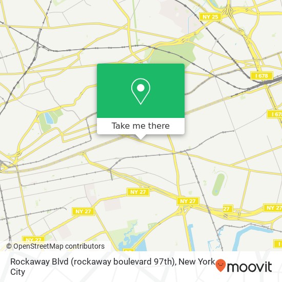 Rockaway Blvd (rockaway boulevard 97th), Ozone Park, NY 11416 map