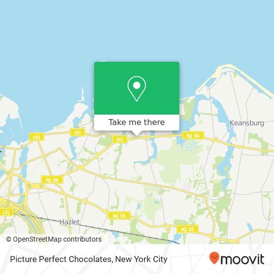 Picture Perfect Chocolates map