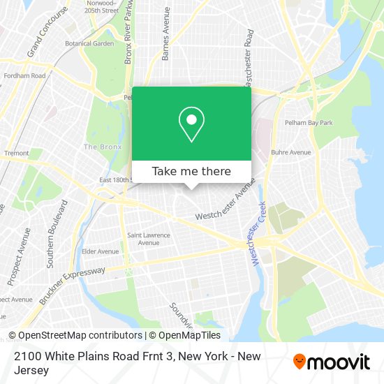 2100 White Plains Road Frnt 3 map
