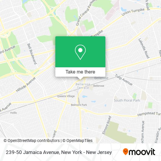 239-50 Jamaica Avenue map