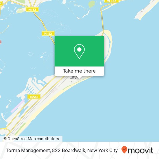 Mapa de Torma Management, 822 Boardwalk