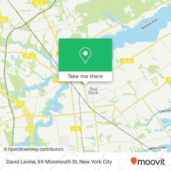 Mapa de David Levine, 69 Monmouth St
