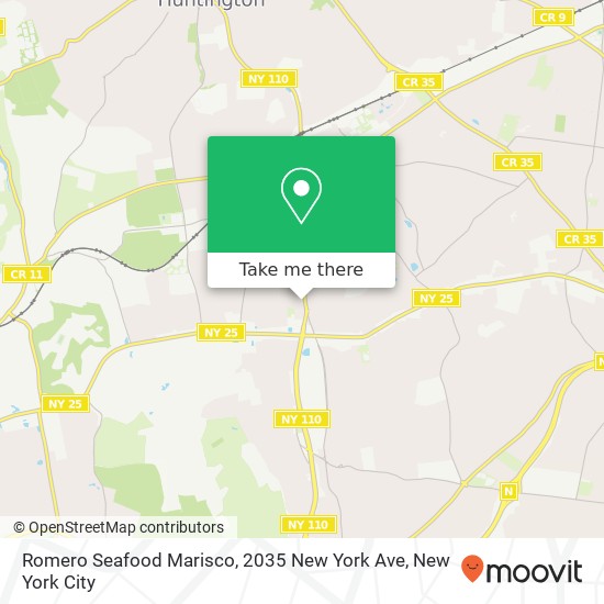 Romero Seafood Marisco, 2035 New York Ave map