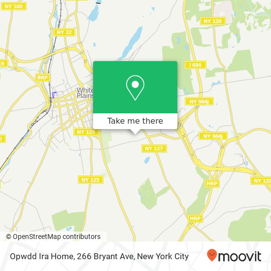 Mapa de Opwdd Ira Home, 266 Bryant Ave