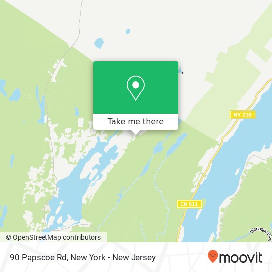 Mapa de 90 Papscoe Rd, Hewitt (West Milford), NJ 07421