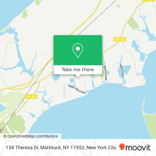 158 Theresa Dr, Mattituck, NY 11952 map