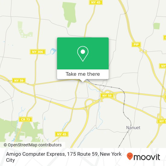 Amigo Computer Express, 175 Route 59 map