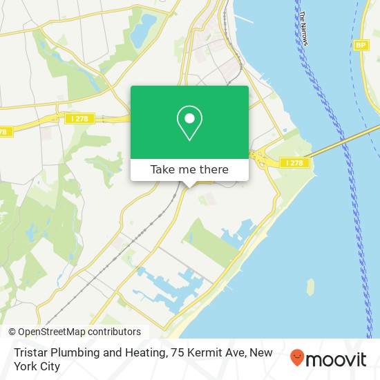 Tristar Plumbing and Heating, 75 Kermit Ave map