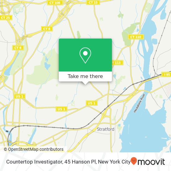 Countertop Investigator, 45 Hanson Pl map