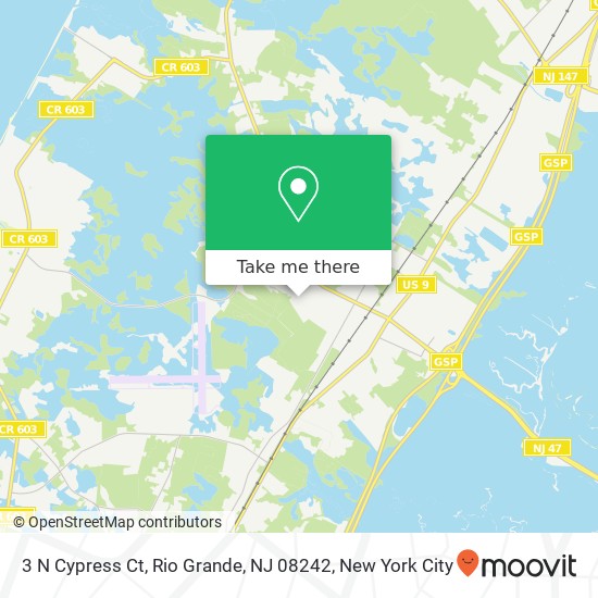 3 N Cypress Ct, Rio Grande, NJ 08242 map