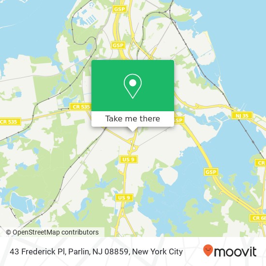 43 Frederick Pl, Parlin, NJ 08859 map