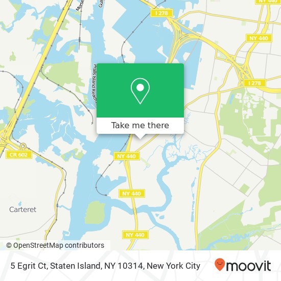 5 Egrit Ct, Staten Island, NY 10314 map