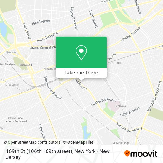 169th St (106th 169th street) map